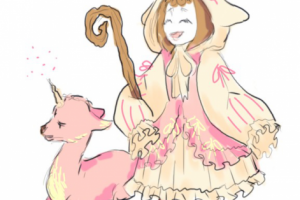 Сказочная пастушка (не продается, моя)