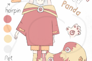 Красная панда нарутомаки (продан)