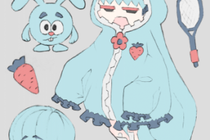 Хуманизация Кроша из Смешариков (не продается, мой)