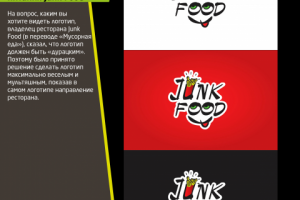 Логотип для Junk Food