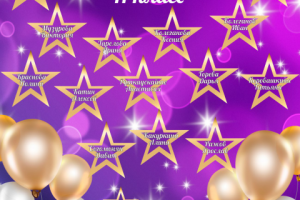 Баннер фотофон для выпускного