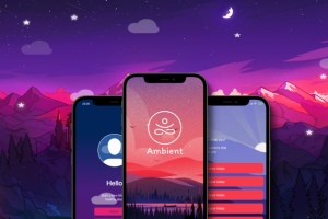 Дизайн приложения для сна Ambient
