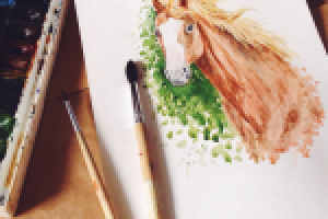 Иллюстрация акварелью