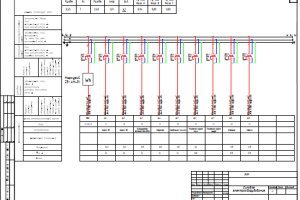 Проектирование однолинейной схемы