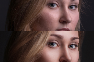 Ретушь  портрета