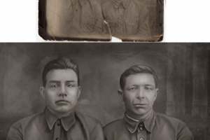 реставрация фотографии с прорисовкой