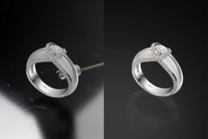 Предметная ретушь, замена фона