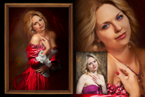 Ретушь фотографии, замена фона