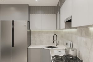 Дизайн кухни-столовой