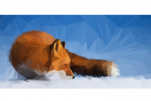 просто_лиса_просто_в_полигонах =]