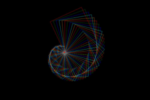 Графика "Спираль" с анимацией
