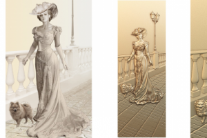 3d stl модель для ЧПУ станка