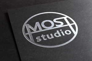 Логотип для студии звукозаписи "MOST studio".