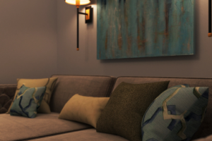 проект гостиной