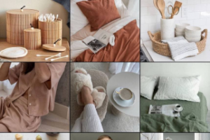 Создание визуала для магазина (актуальные + 9 постов)