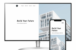 Architectural Landing Page