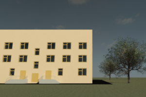 визуализация здания revit 2018