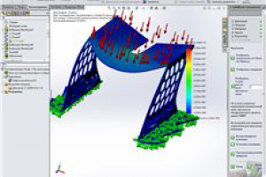 SolidWorks стойка
