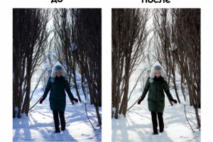 Ретушь и цветокоррекция