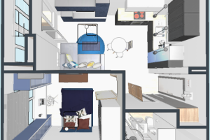 Дизайн квартиры 40 кв.м