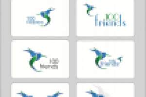 Логотип 100 friends