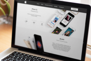 Лендинг для продажи iPhone 5s