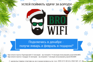 Новогоднее предложение от Bro