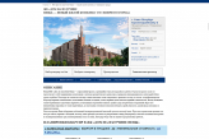 Программирование сайта недвижимости "Дом на излучине Невы"