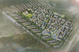 Визуализация мастерплана МКР Кузнечиха (ППТ)