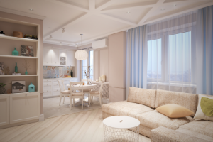 Гостиная для молодой семьи