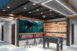 зоны отдыха в офисном здании