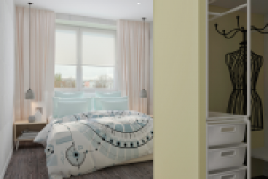 Спальня с гардеробом