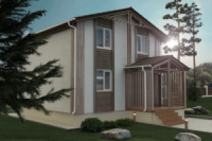 Дизайн фасада дома