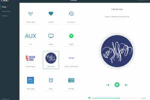 Адаптивный web интерфейс на React для плееров URRI