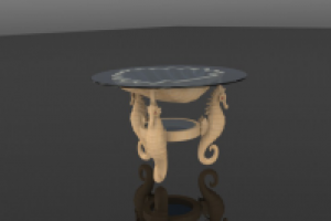 3d Модель столика