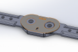 Модель механизма трещетки (Луш германия)