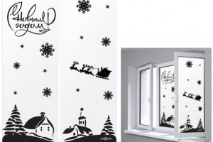 Подарочный набор для партнеров от Автомира - наклейки на окна