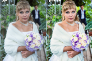 Цветокоррекция, ретушь