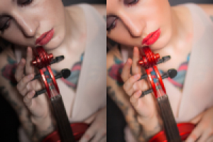 Цветокоррекция, ретушь