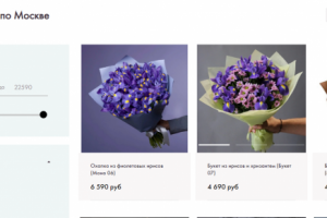 Создание и наполнение контентом сайта с каталогом