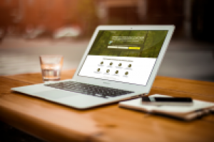 Рекламная страница коттеджного поселка