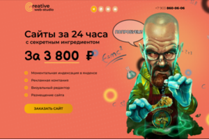 Landing page — Сайты за 24 часа