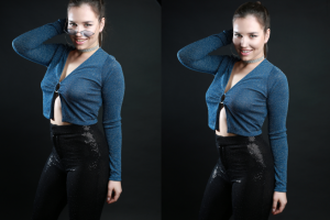 Комплексная обработка портрета