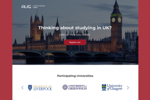 Лендинг курсов английского языка в Великобритании