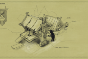 Концепт здания для игры