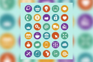 Анимированные flat-иконки