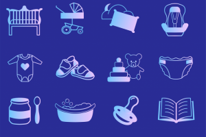 Иконки для сайта детских товаров