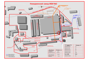 Инфографика с отрисовкой 2ГИС