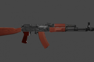 3D модель АК-74