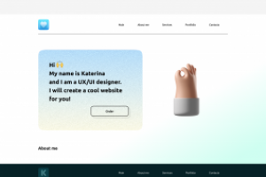 Пример главной страницы